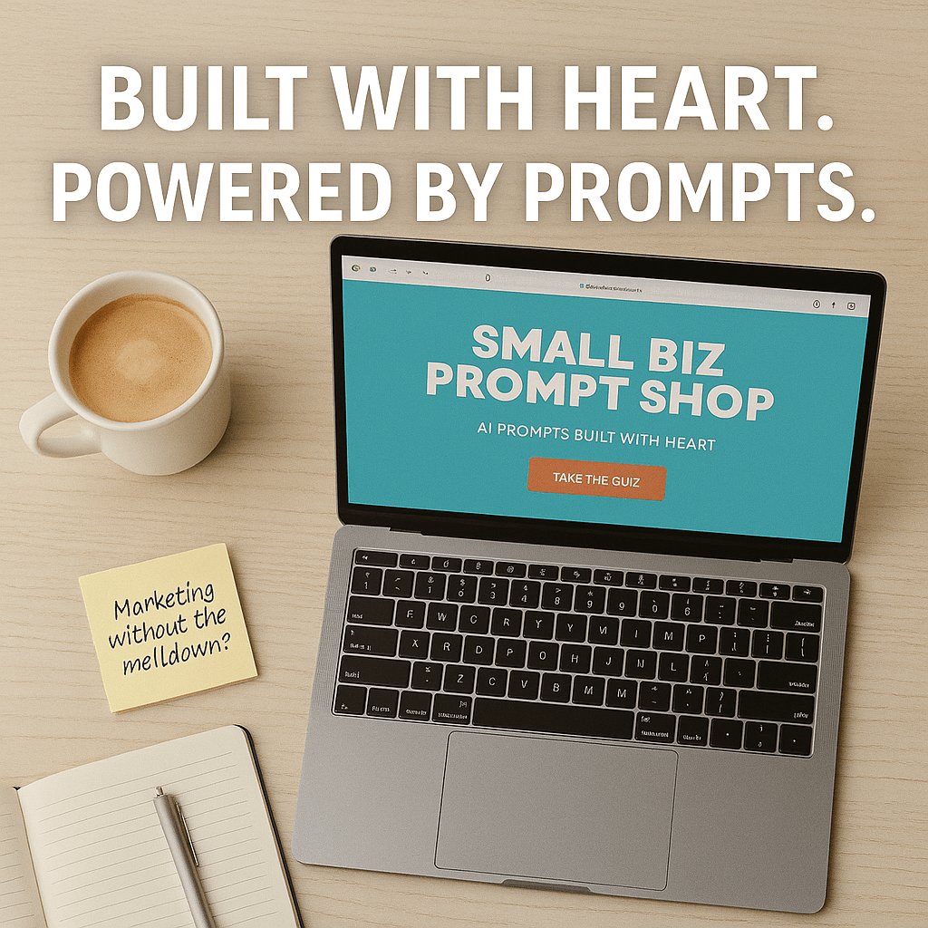 Introducing Small Biz Prompt Shop: AI-Powered Marketing Prompts for Real Business Owners Introducing Small Biz Prompt Shop: AI-Powered Marketing Prompts for Real Business Owners